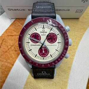 🌟Swatch X Omega MoonSwatch Mission to Pluto Watch